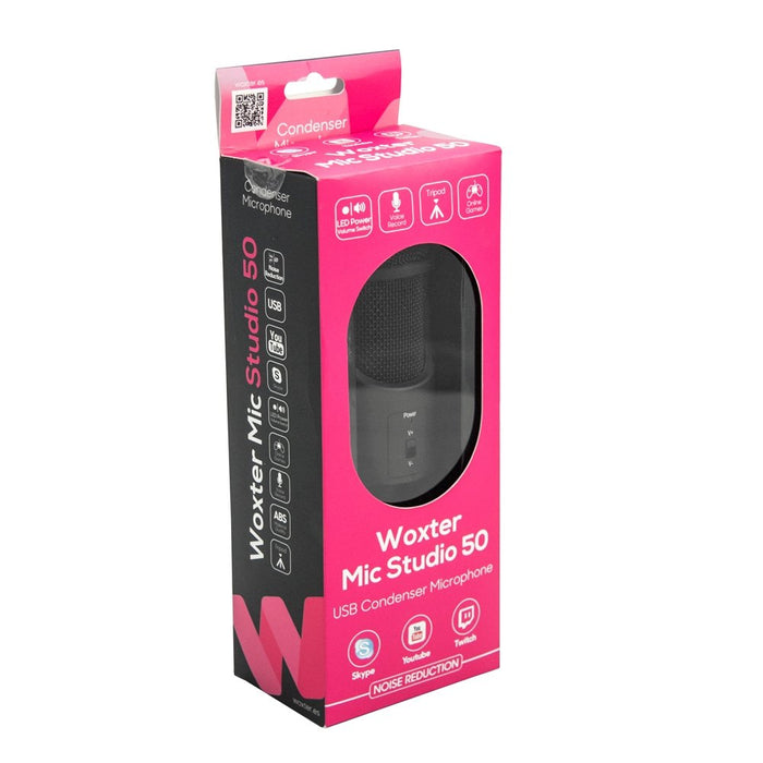 EAN 8435089029659 - Woxter Mic Studio 50 Negro Micrófono de estudio imagen 17