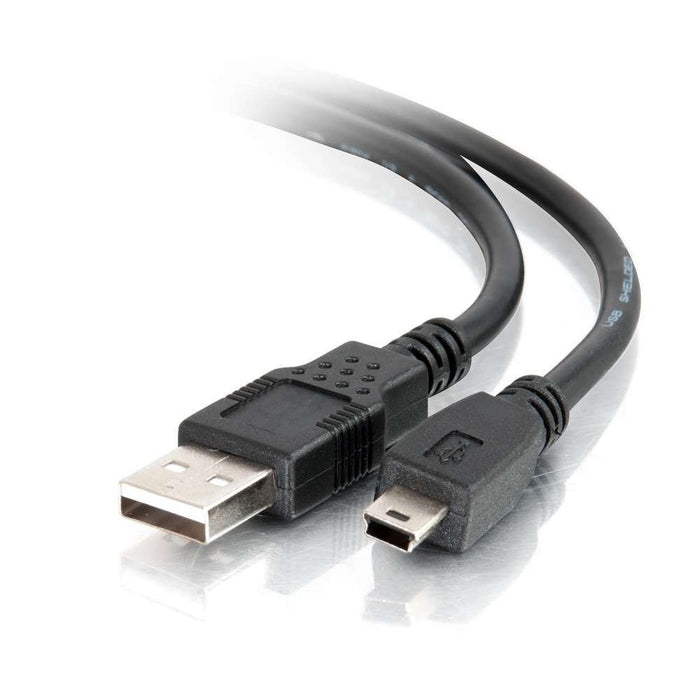 EAN 0757120815808 - C2G CG81580 cable USB USB A Mini-USB B Negro imagen 1