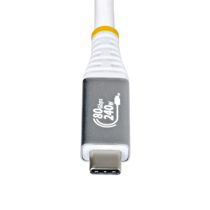 EAN 65030921527 - StarTech.com CC150CM80GUSB4CABLEW cable USB USB4 Gen 4x2 USB C imagen 4