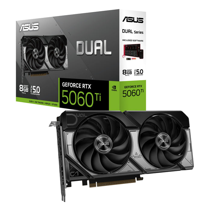 EAN 4711636014182 - ASUS Dual -RTX5060TI-8G NVIDIA GeForce RTX 5060 Ti 8 GB GDDR7 imagen 8