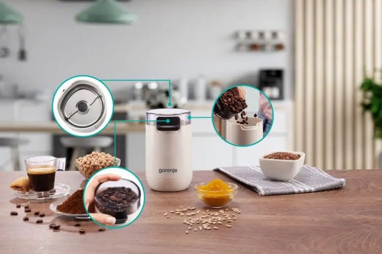 EAN 3838782687136 - Gorenje SMK150SW molinillo de café 150 W Crema de color imagen 13
