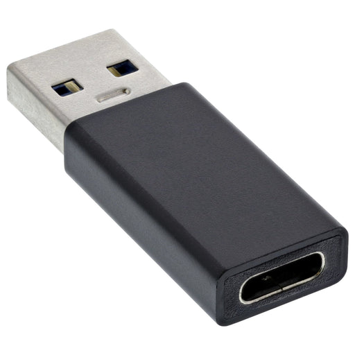 EAN 4043718282319 - InLine 35810 cambiador de género para cable USB A male USB 3.1 C Negro imagen 1