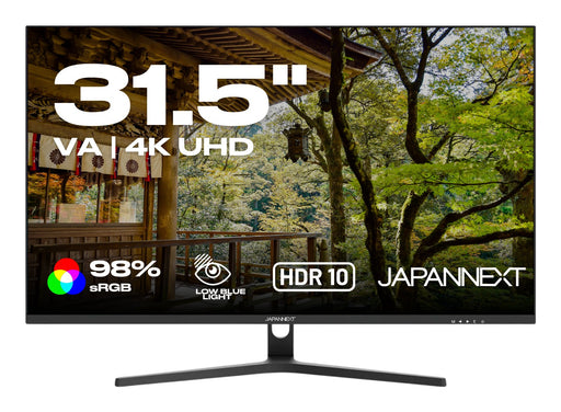 EAN 4589511173121 - JAPANNEXT JN-V315UHDR pantalla para PC 80 cm (31.5") 3840 x 2160 Pixeles 4K Ultra HD LCD Negro imagen 1