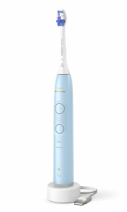EAN 8720689021784 - Philips Sonicare 6100 series HX7406/02 cepillo eléctrico para dientes Adulto Cepillo dental sónico Azul imagen 3