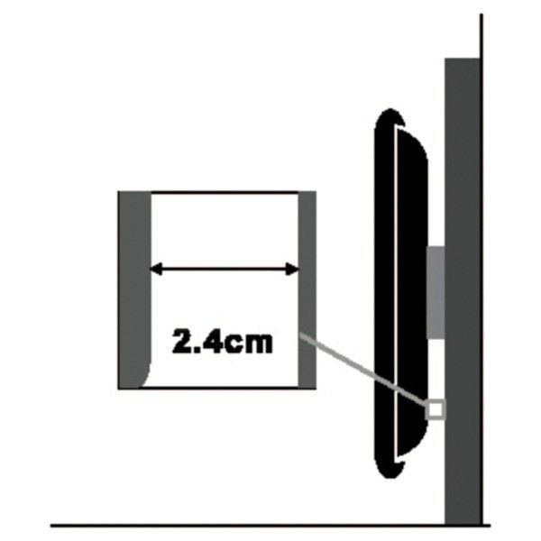 EAN 7611990195121 - VALUE 17.99.1214 soporte para TV 152,4 cm (60") Negro imagen 2