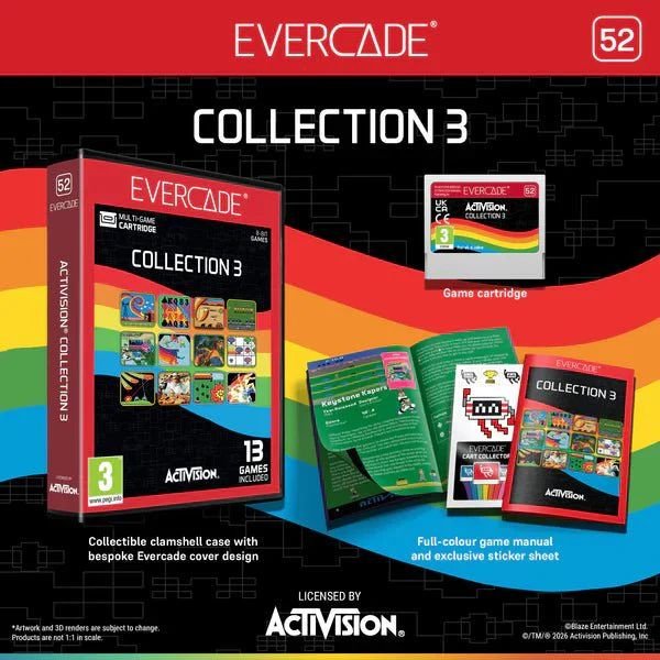 EAN 5060990241956 - Evercade Activision Collection 3 Estándar imagen 3
