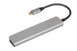 EAN 5903968680817 - iBox IUH3SL4K hub de interfaz USB Tipo C 5000 Mbit/s Plata imagen 2