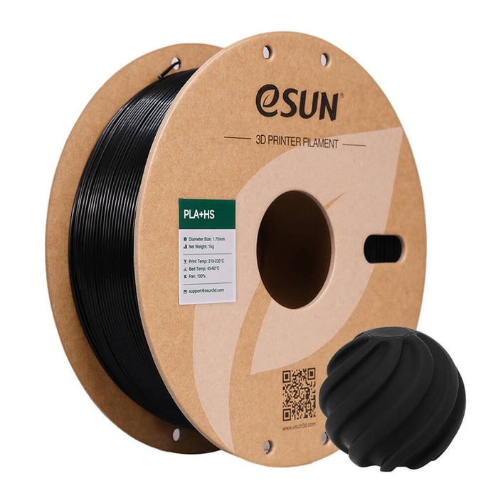 EAN 6922572204041 - eSUN EPLA-HS Ácido poliláctico (PLA) Negro 1 kg imagen 1