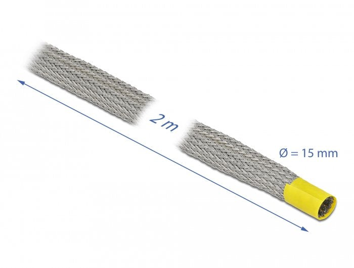 EAN 4043619207893 - DeLOCK 20789 pasacables Gris imagen 2