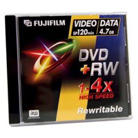 EAN 4902520242310 - Fujifilm DVD+RW JEWEL CASE X 5 PACK (4.7GB 4X) 4,7 GB imagen 1