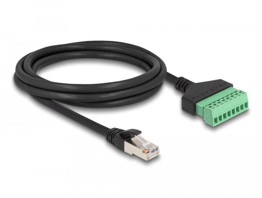 EAN 4043619660414 - DeLOCK 66041 cable de red Negro, Verde Cat6 U/UTP (UTP) imagen 1