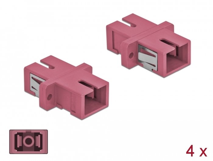 EAN 4043619859955 - DeLOCK 85995 conector de fibra óptica Hembra/Hembra imagen 1