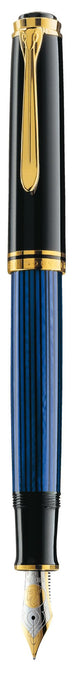 EAN 4012700995957 - Pelikan M800 pluma estilográfica Sistema de llenado integrado Negro, Azul, Oro 1 pieza(s) imagen 1