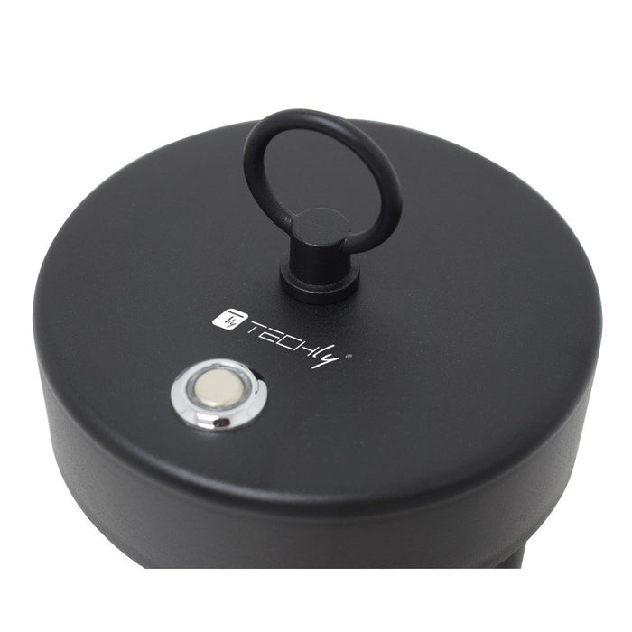 EAN 8059018368987 - Techly I-LAMP-TABLE1 lámpara de mesa Bombilla(s) no reemplazable(s) 3 W LED Negro imagen 5
