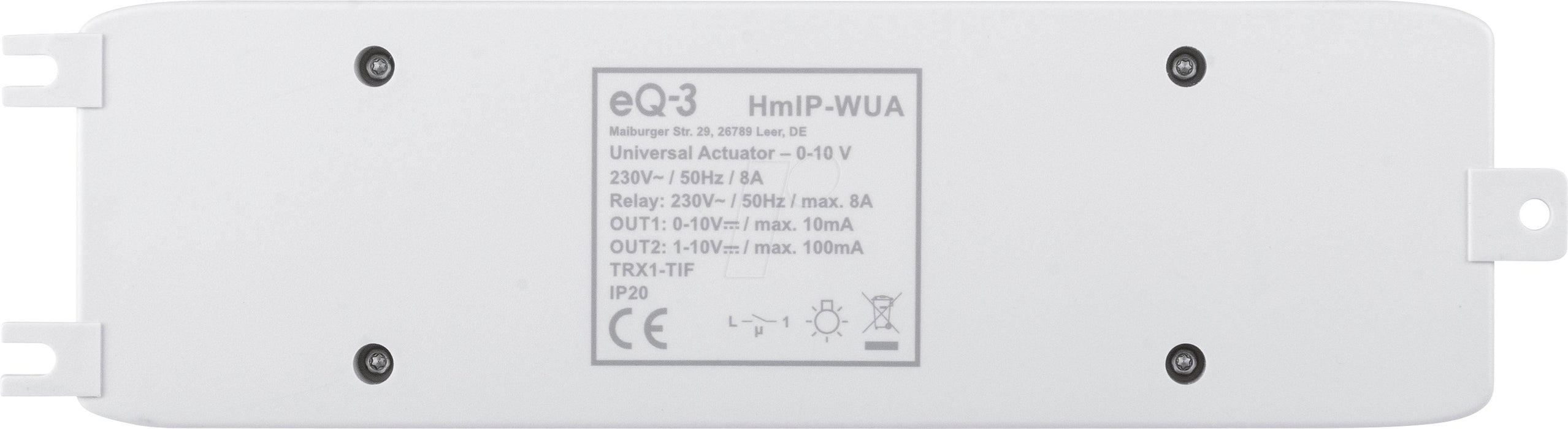 EAN 4047976547616 - Homematic IP HmIP-WUA Actuador de luminosidad/conexión imagen 5
