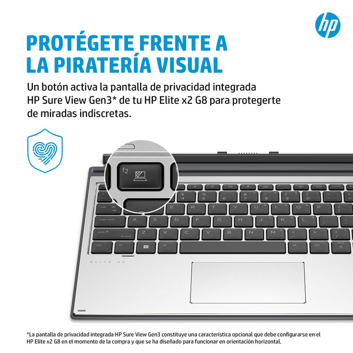 EAN 196337123618 - HP Elite x2 G8 Premium Keyboard teclado Oficina Plata imagen 7