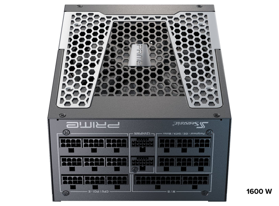 EAN 4711173878032 - Seasonic ATX3-PRIME-PX-1600 unidad de fuente de alimentación 1600 W 20+4 pin ATX ATX Negro imagen 8