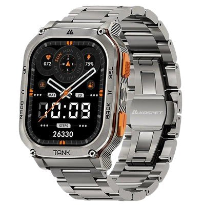 EAN 6974958251071 - KOSPET TANK M3 ULTRA 4,98 cm (1.96") AMOLED 43 mm Digital 410 x 502 Pixeles Pantalla táctil Plata GPS (sa imagen 1