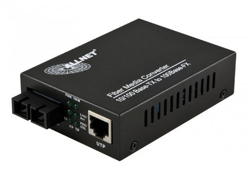 EAN 4038816006448 - ALLNET ALL-MC102-SC-MM convertidor de medio 100 Mbit/s Multimodo Negro imagen 1