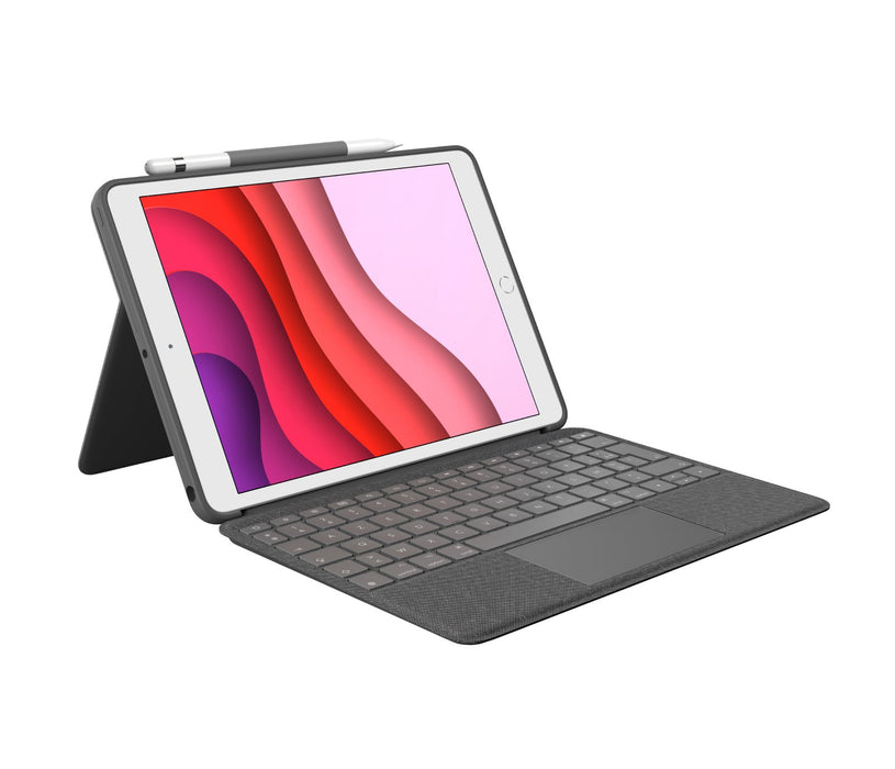 EAN 5099206090156 - Logitech Combo Touch AZERTY Francés Smart Connector Grafito imagen 1