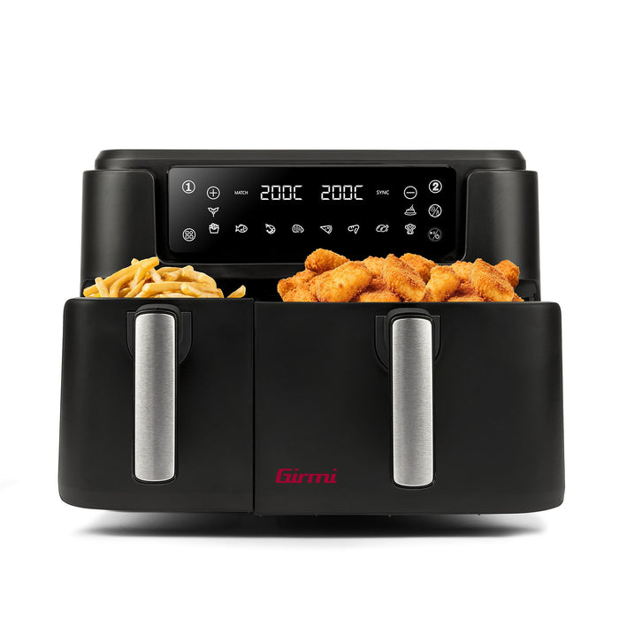 EAN 8055176402815 - Girmi FG26 Doble 9 L Independiente 2400 W Freidora de aire caliente Negro imagen 4