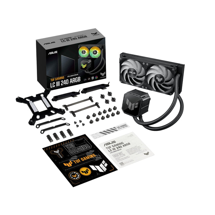 EAN 4711636159050 - ASUS TUF Gaming LC III 240 ARGB Procesador Sistema de refrigeración líquida todo en uno 12 cm Negro imagen 11