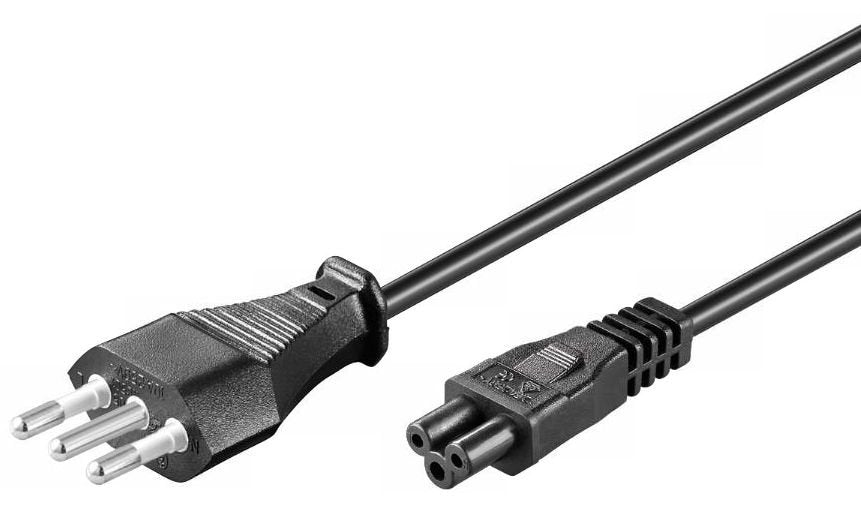 EAN 5711783332237 - Microconnect PE100830 cable de transmisión Negro 3 m C5 acoplador imagen 1
