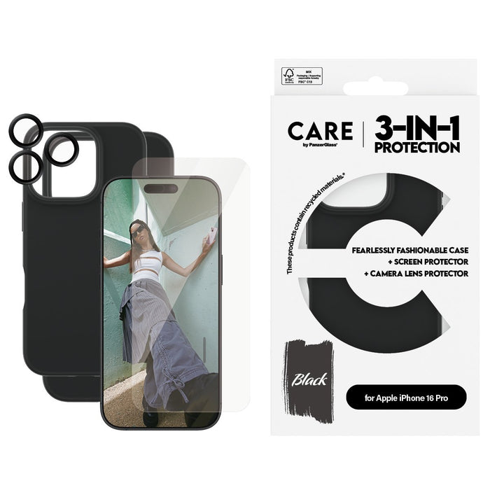EAN 5715685004926 - PanzerGlass CARE™ by ® 3-in-1 Bundle iPhone 16 Pro Protector de pantalla Apple 1 pieza(s) imagen 2