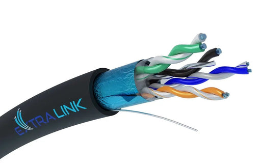 EAN 5903148917092 - Extralink EX.17092 cable de red Negro 305 m Cat5e F/UTP (FTP) imagen 1