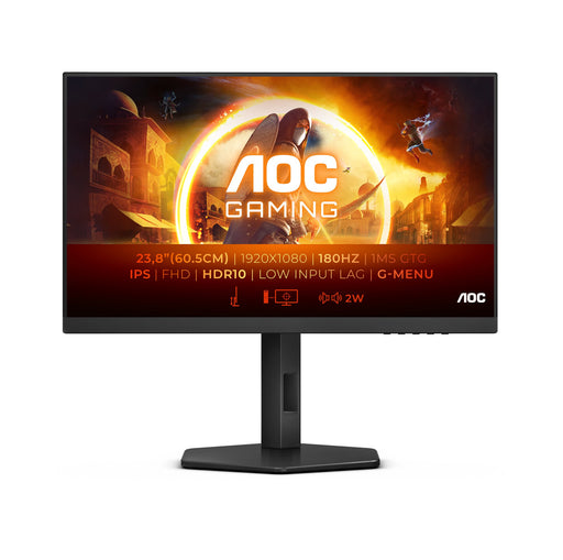 EAN 4038986181402 - AOC 24G4X pantalla para PC 60,5 cm (23.8") 1920 x 1080 Pixeles Full HD LCD Negro, Gris imagen 2