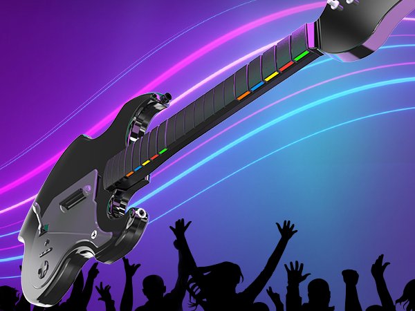 EAN 0708056072605 - PDP Riffmaster Negro, Gris Guitarra Analógico/Digital PC, Xbox One, Xbox Series S, Xbox Series X imagen 17