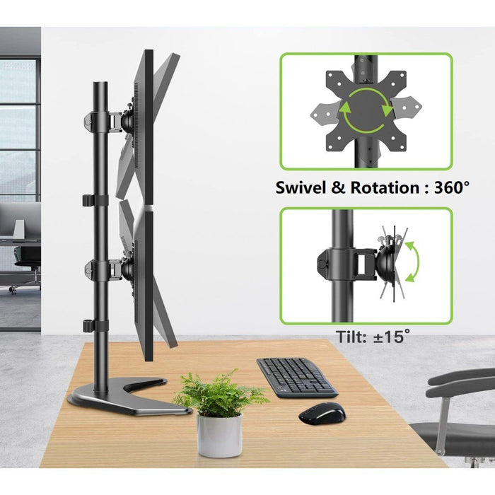 EAN 8054529027552 - Techly ICA-LCD 2520V soporte para monitor 68,6 cm (27") Escritorio Negro imagen 10