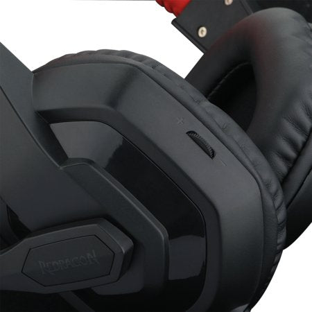 EAN 6950376783431 - REDRAGON H120 auricular y casco Auriculares Alámbrico Diadema Juego Negro, Rojo imagen 4