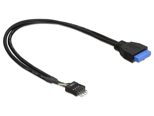 EAN 4043619837922 - DeLOCK USB 3.0 19 pin - USB 2.0 8 pin 60cm Negro imagen 1