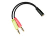 EAN 4014619553617 - Alcasa AD-HS02 cable de audio 0,2 m 2 x 3.5mm 3,5mm Negro imagen 3