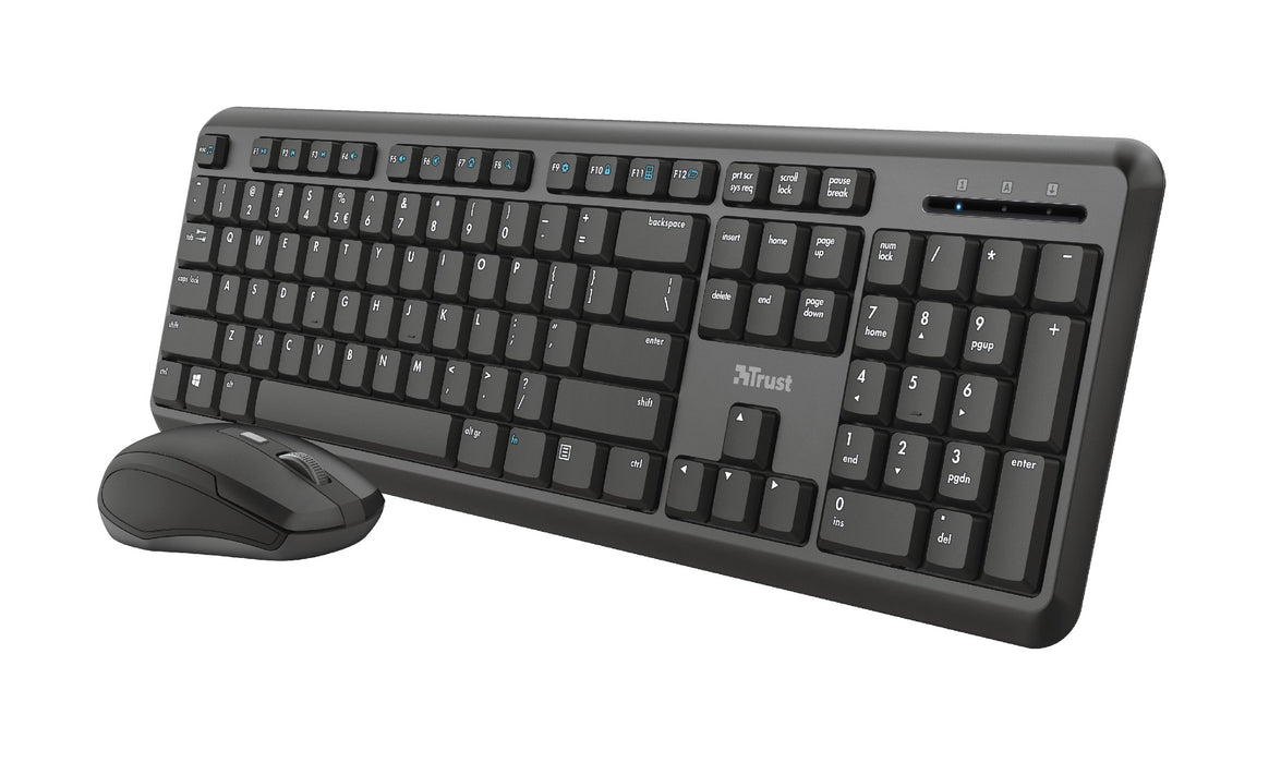 EAN 8713439240115 - Trust TKM-350 teclado Ratón incluido Oficina RF inalámbrico QWERTZ Alemán Negro imagen 2