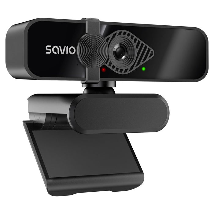EAN 5907264119903 - Savio CAK-06 cámara web 3840 x 2160 Pixeles USB Negro imagen 4