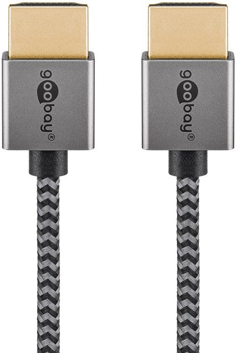 EAN 4040849757587 - Goobay 75758 cable HDMI 2 m HDMI tipo A (Estándar) Gris imagen 5
