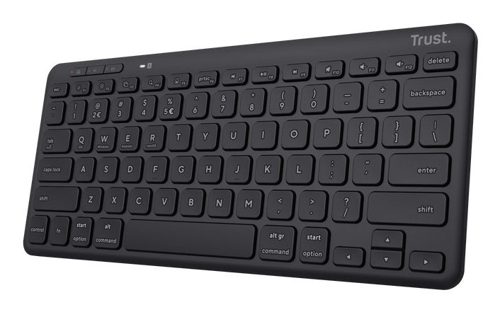 EAN 8713439247107 - Trust Lyra teclado Hogar Bluetooth AZERTY Francés Negro imagen 1