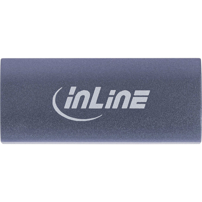 EAN 4043718319503 - InLine 35900E cambiador de género para cable USB-C Gris imagen 3