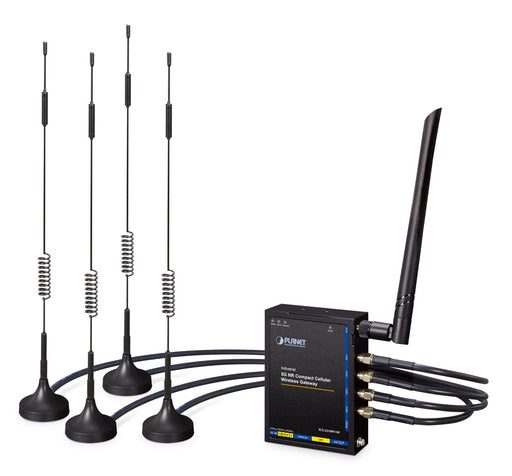 EAN 4711605287470 - PLANET Industrial 5G NR Compact Cellular Wireless Gateway - Gateway pasarel y controlador imagen 1