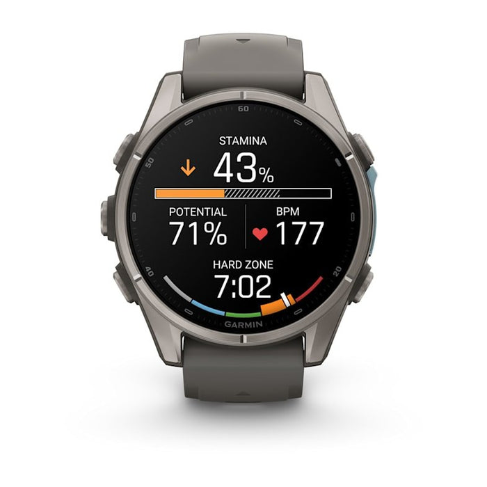 EAN 753759380991 - Garmin fēnix 9 3,3 cm (1.3") AMOLED 43 mm Digital 416 x 416 Pixeles Pantalla táctil Titanio Wifi GPS (saté imagen 4