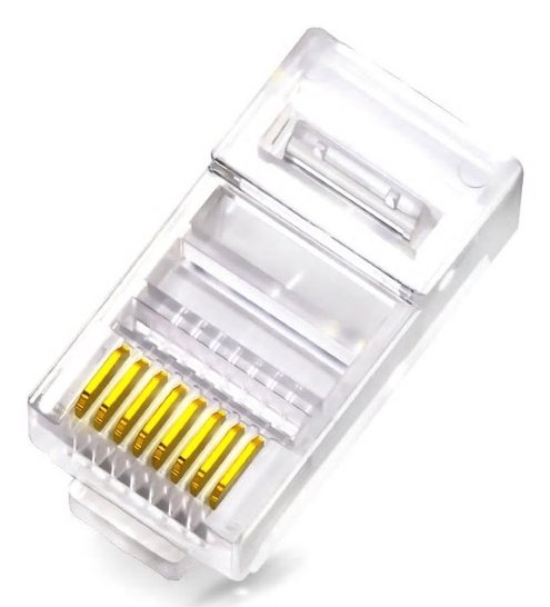 EAN 8054392616471 - WP WPC-MDP-883-6UP-R50T conector RJ-45 Transparente imagen 1