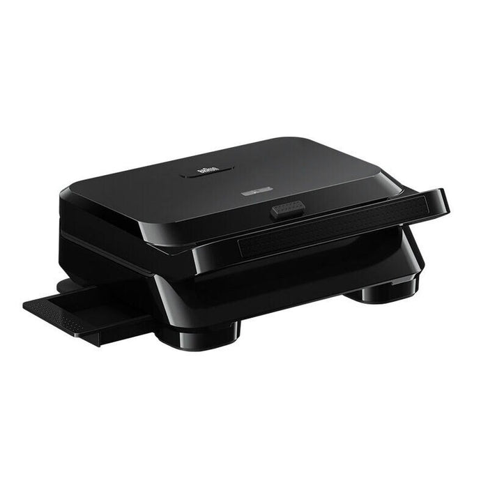 EAN 8021098002402 - Braun SnackMaker 5 SM5001 sandwichera 800 W Negro imagen 3