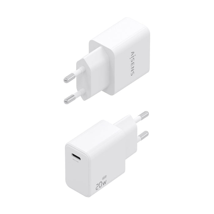 EAN 8435739905449 - AISENS ASCH-20W1P081-W cargador de dispositivo móvil Teléfono móvil, Smartphone, Cámara digital, Universa imagen 3