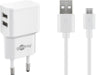EAN 4040849449857 - Goobay 44985 cargador de dispositivo móvil Universal Blanco Corriente alterna Interior imagen 1