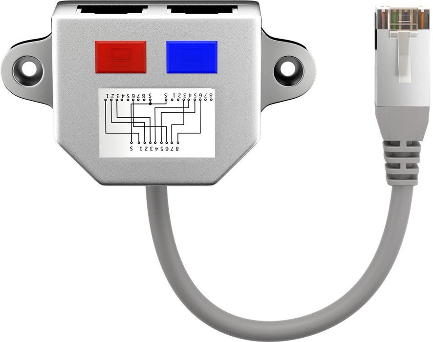 EAN 4040849689093 - Goobay 68909 cable de red Gris 0,15 m Cat5 F/FTP (FFTP) imagen 1