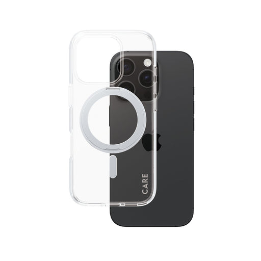 EAN 5715685003882 - PanzerGlass CARE™ by ® Case Transparent w. Silver Kickstand & MagSafe iPhone 16 Pro funda para teléfono m imagen 1