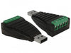 EAN 4043619877386 - DeLOCK 87738 convertidor de medio Interno Negro imagen 1