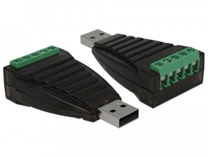 EAN 4043619877386 - DeLOCK 87738 convertidor de medio Interno Negro imagen 1